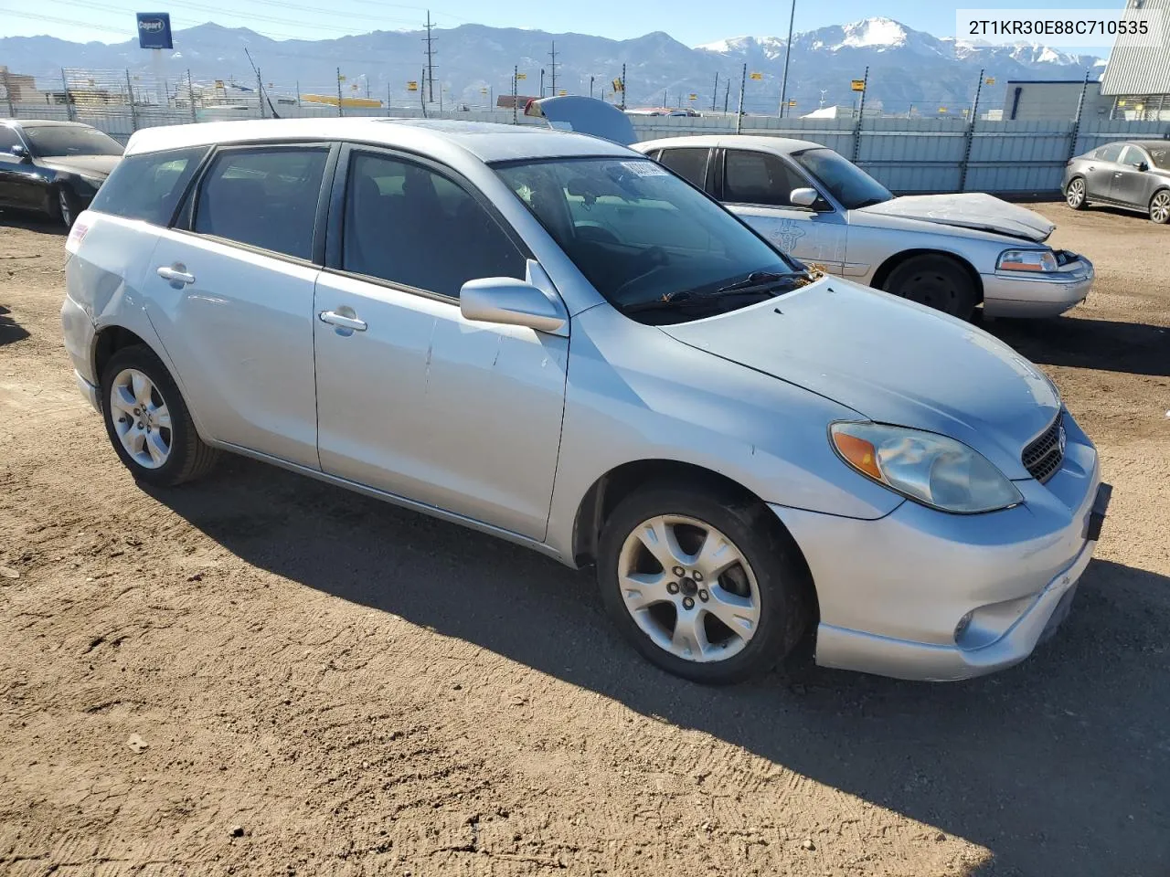 2008 Toyota Corolla Matrix Xr VIN: 2T1KR30E88C710535 Lot: 80291144