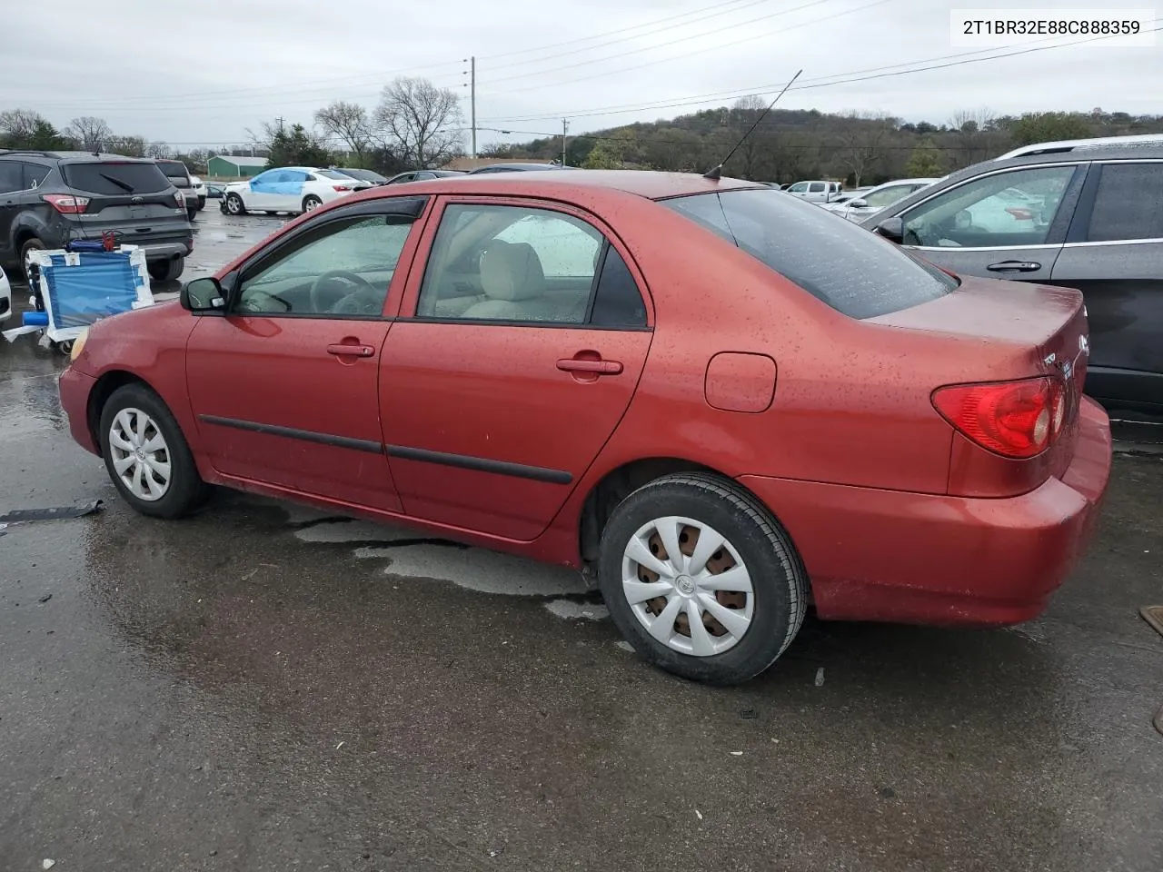 2008 Toyota Corolla Ce VIN: 2T1BR32E88C888359 Lot: 80833464