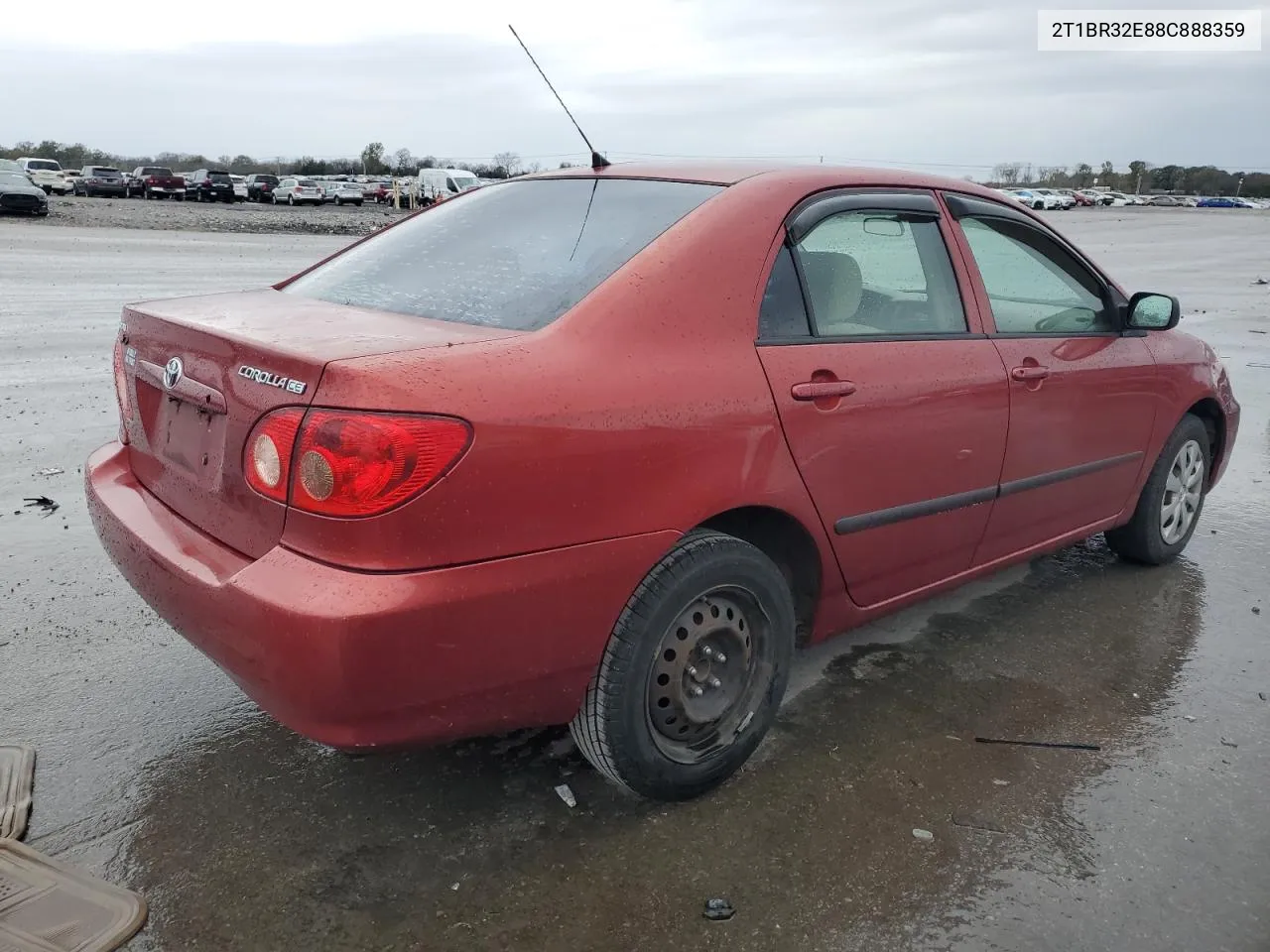 2008 Toyota Corolla Ce VIN: 2T1BR32E88C888359 Lot: 80833464