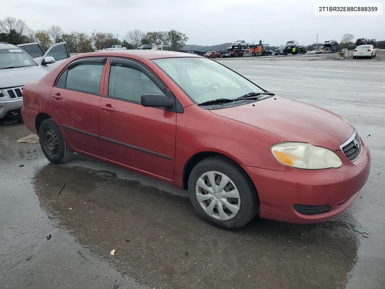 2008 Toyota Corolla Ce VIN: 2T1BR32E88C888359 Lot: 80833464