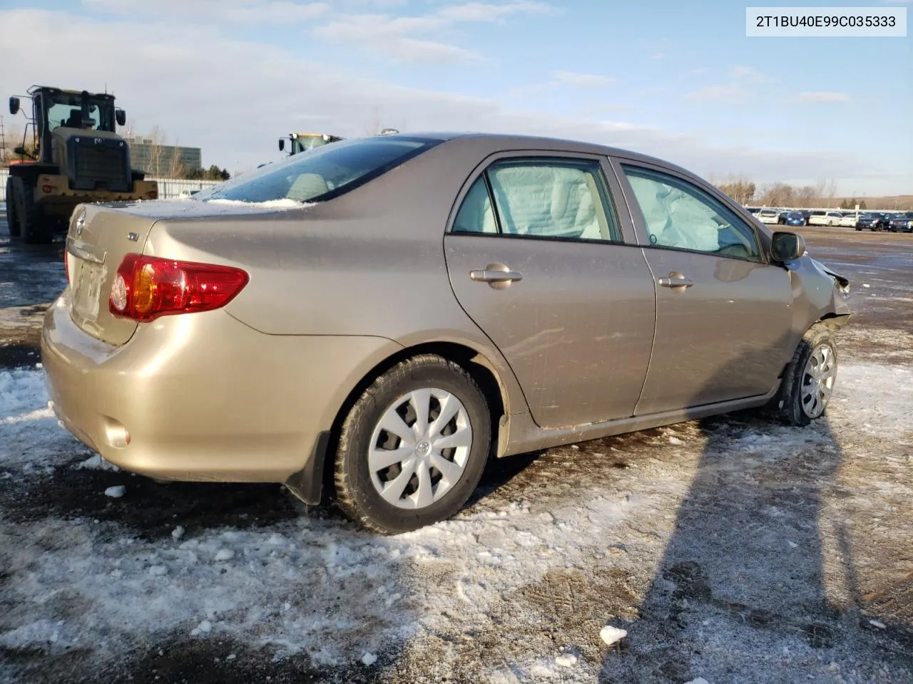 2009 Toyota Corolla Base VIN: 2T1BU40E99C035333 Lot: 39258664