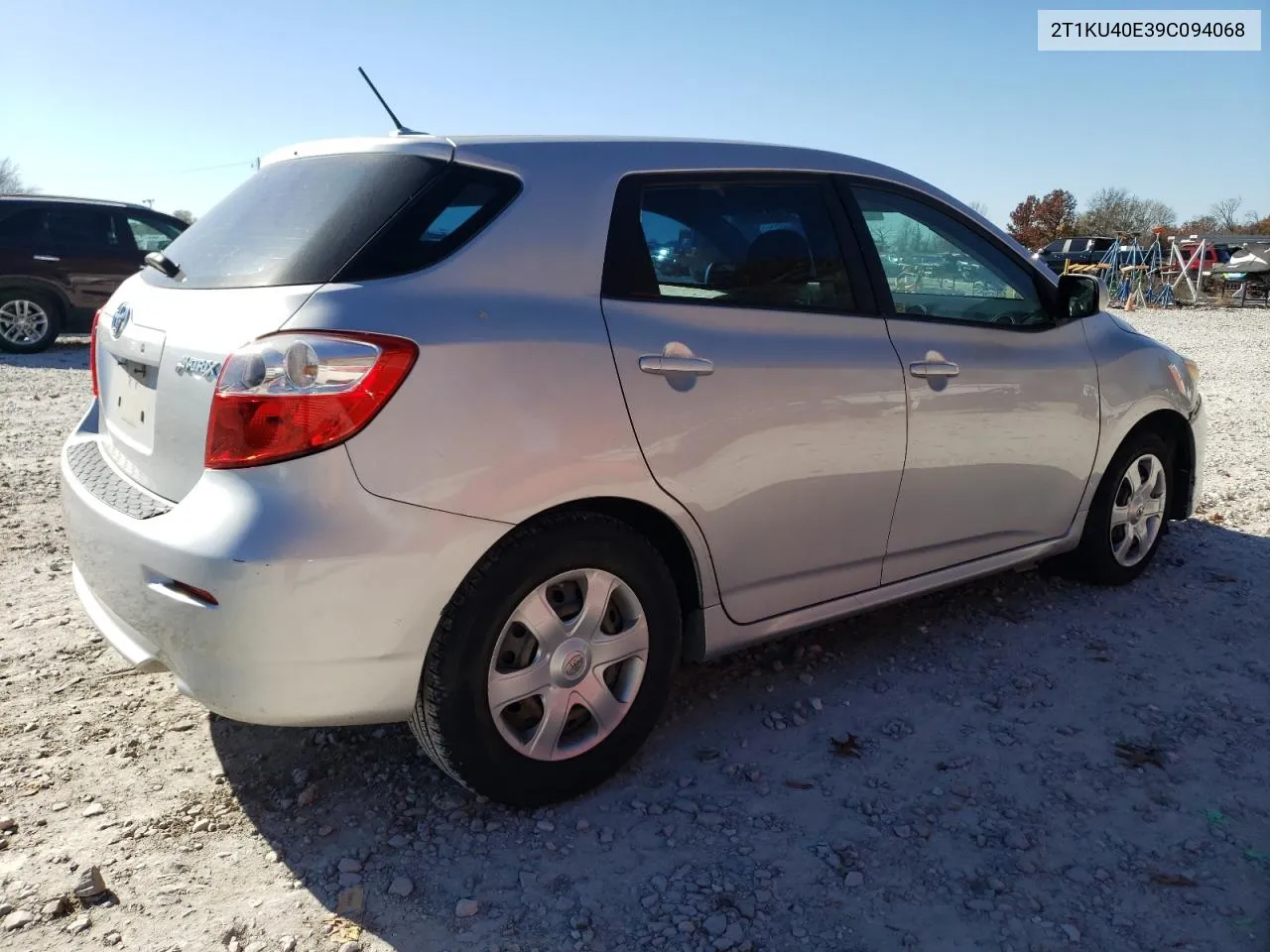 2009 Toyota Corolla Matrix VIN: 2T1KU40E39C094068 Lot: 42611764