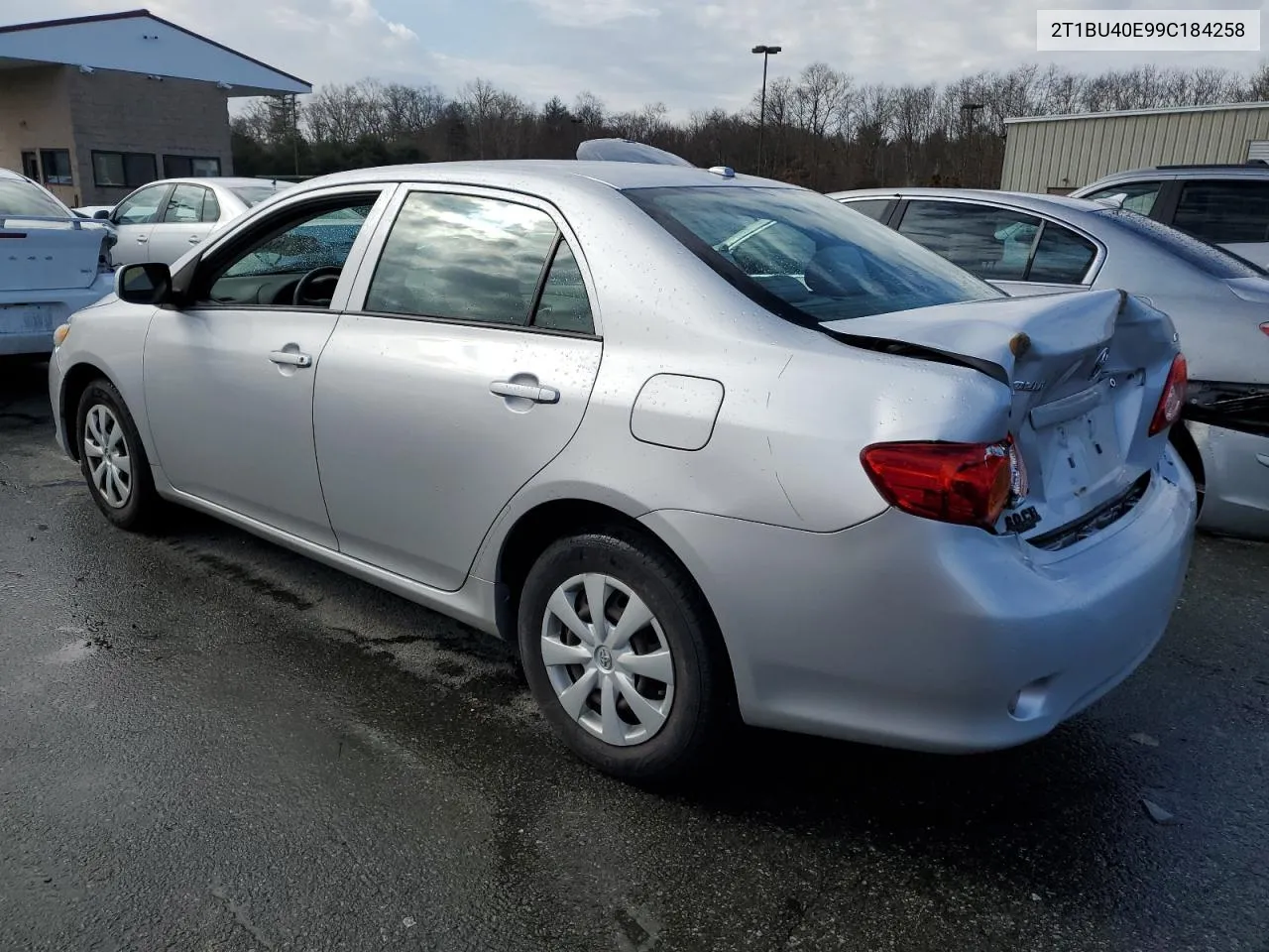 2009 Toyota Corolla Base VIN: 2T1BU40E99C184258 Lot: 43444624