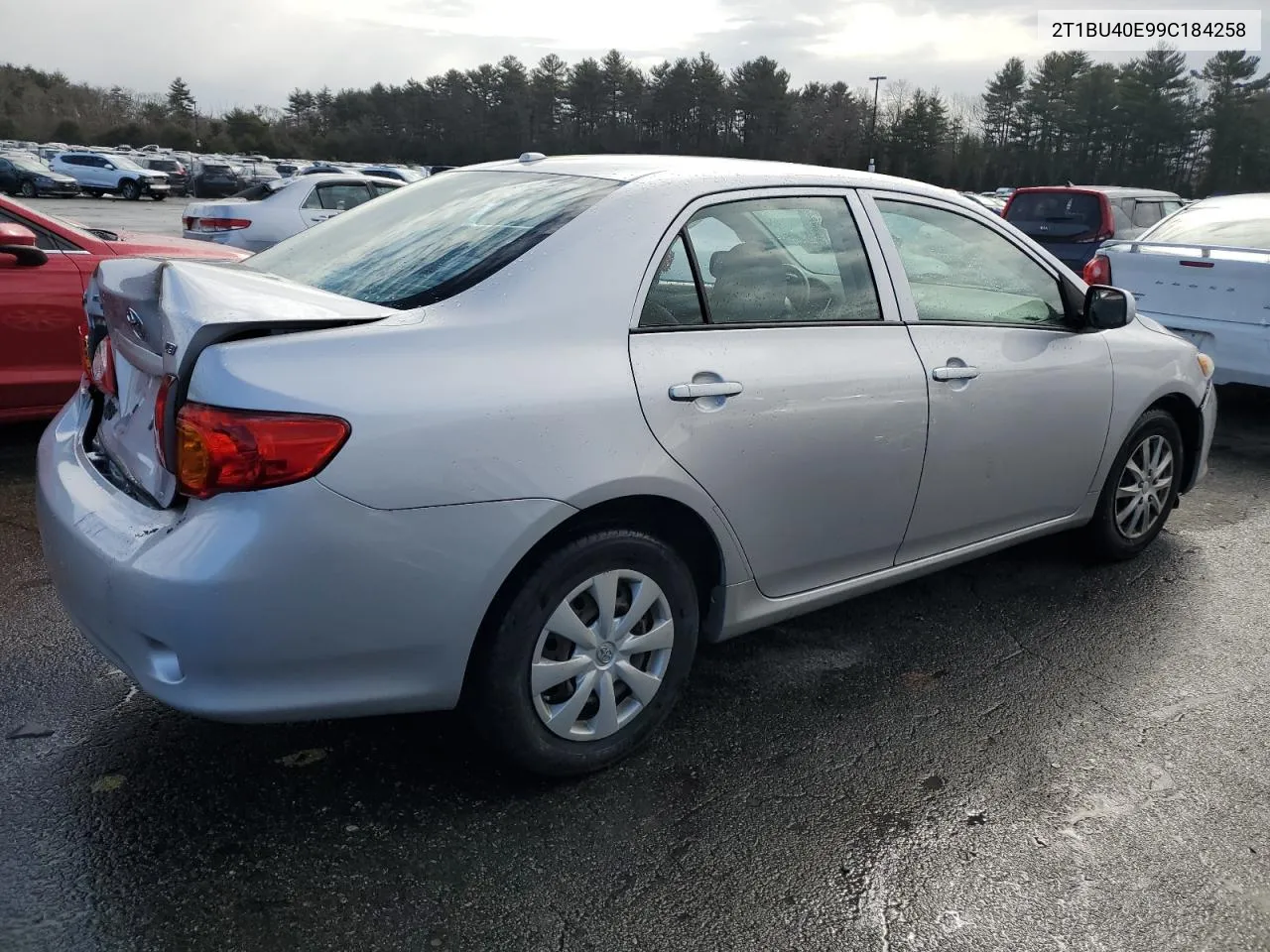 2009 Toyota Corolla Base VIN: 2T1BU40E99C184258 Lot: 43444624