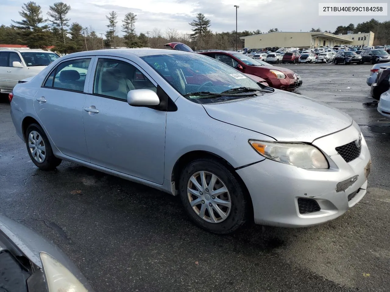 2009 Toyota Corolla Base VIN: 2T1BU40E99C184258 Lot: 43444624