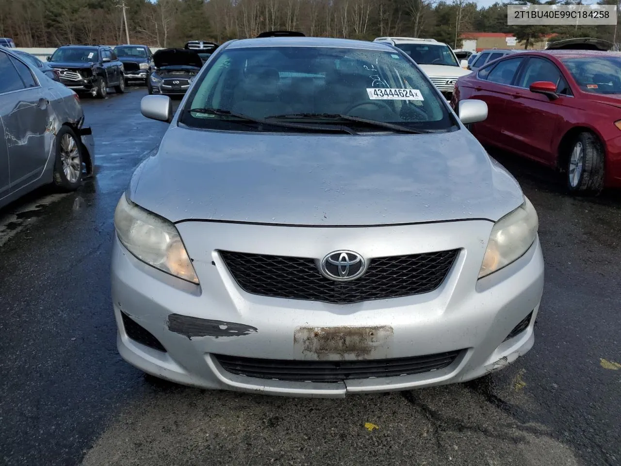 2009 Toyota Corolla Base VIN: 2T1BU40E99C184258 Lot: 43444624