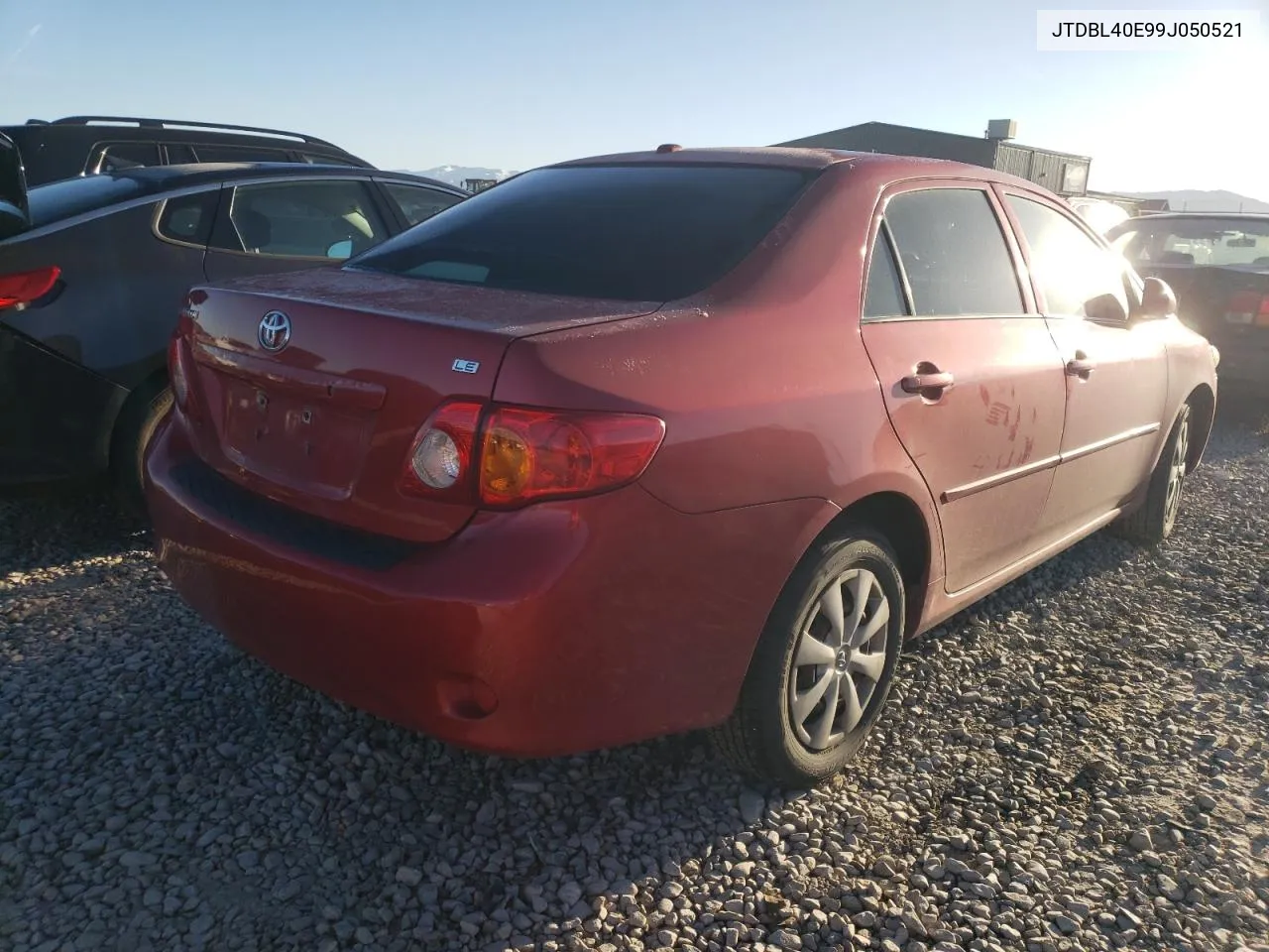 2009 Toyota Corolla Base VIN: JTDBL40E99J050521 Lot: 47072734