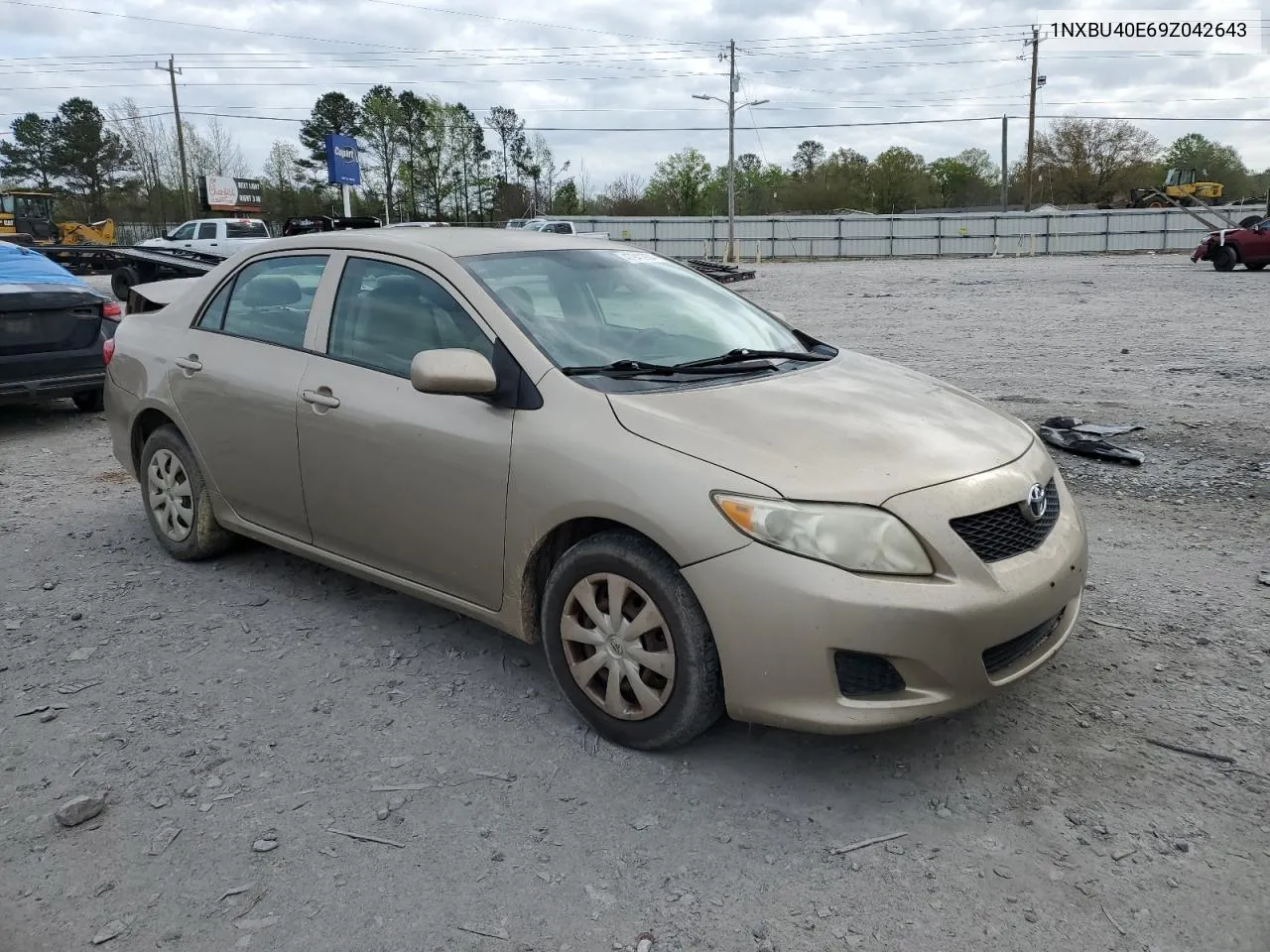 2009 Toyota Corolla Base VIN: 1NXBU40E69Z042643 Lot: 47941904