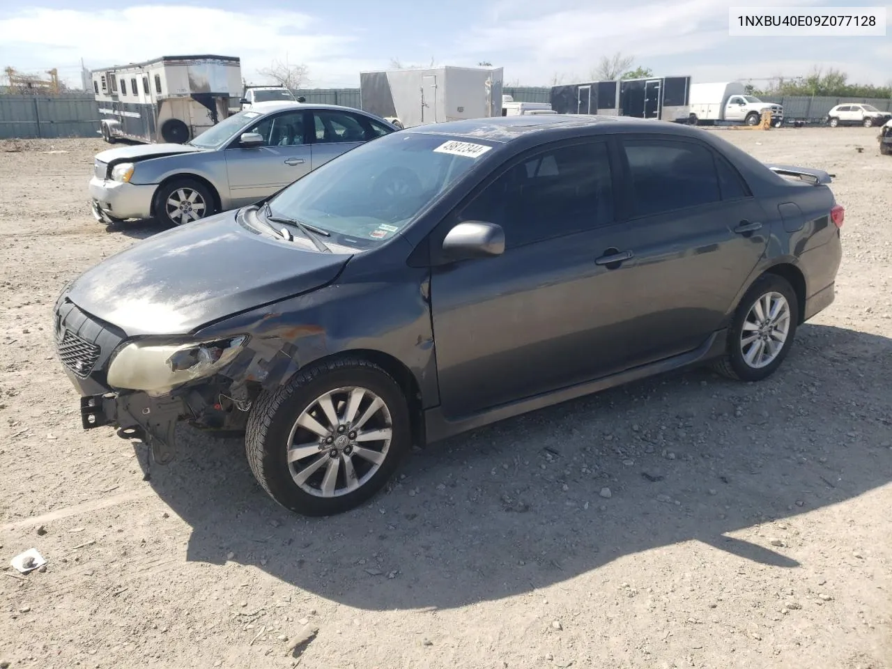 2009 Toyota Corolla Base VIN: 1NXBU40E09Z077128 Lot: 49812344