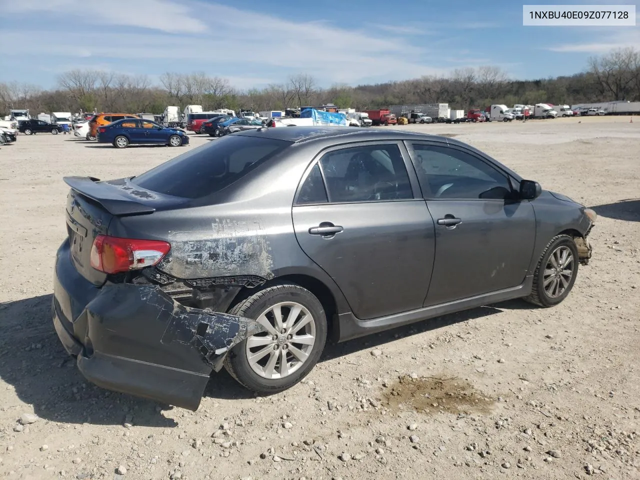 2009 Toyota Corolla Base VIN: 1NXBU40E09Z077128 Lot: 49812344