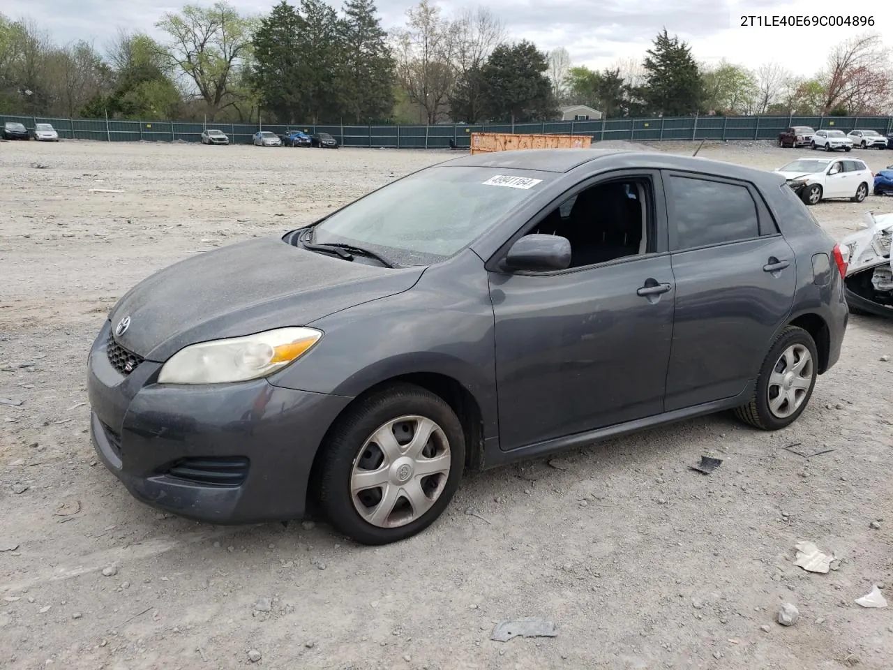 2T1LE40E69C004896 2009 Toyota Corolla Matrix S