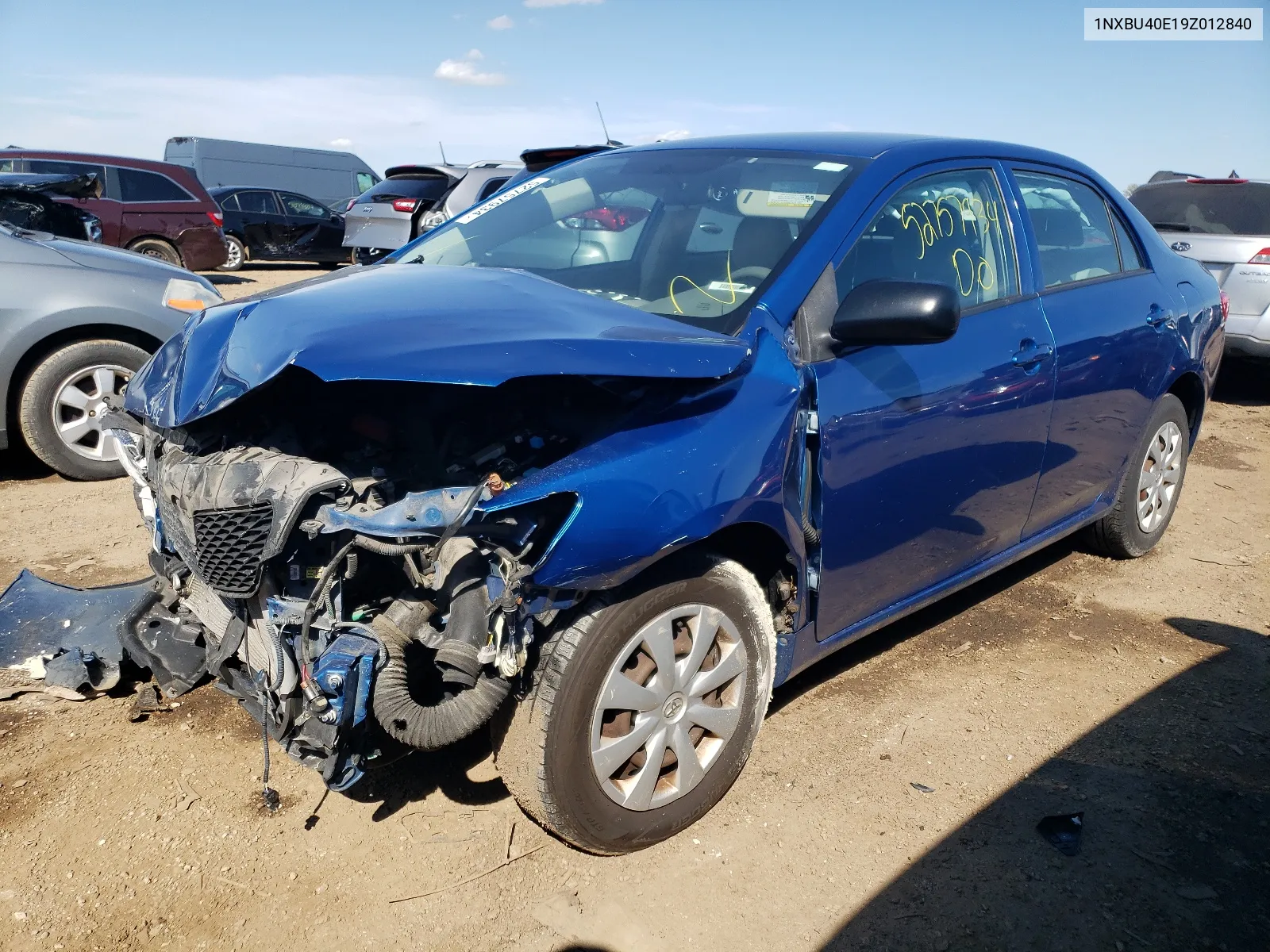 1NXBU40E19Z012840 2009 Toyota Corolla Base