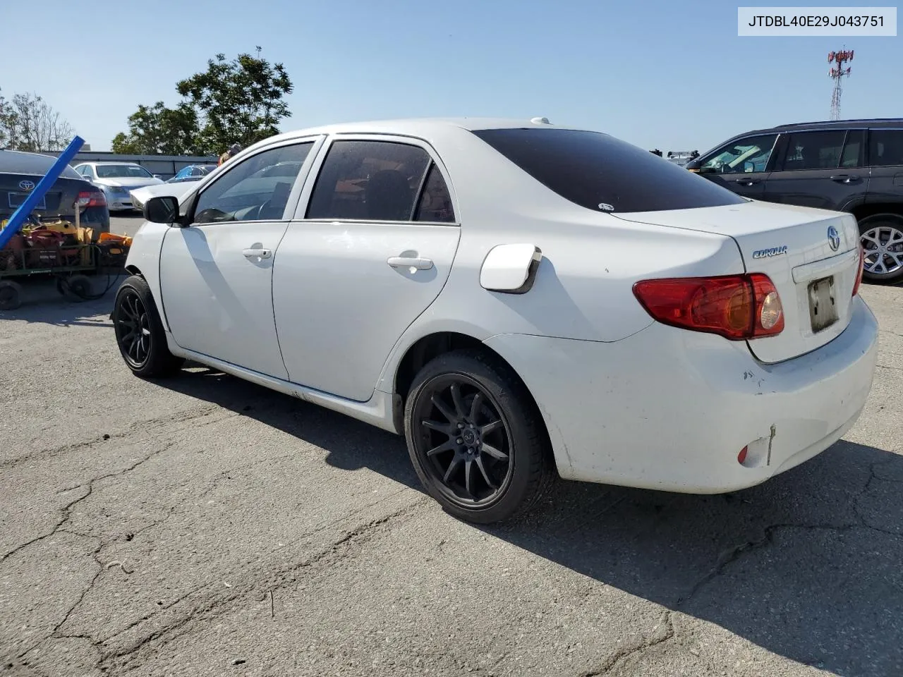 2009 Toyota Corolla Base VIN: JTDBL40E29J043751 Lot: 54095934