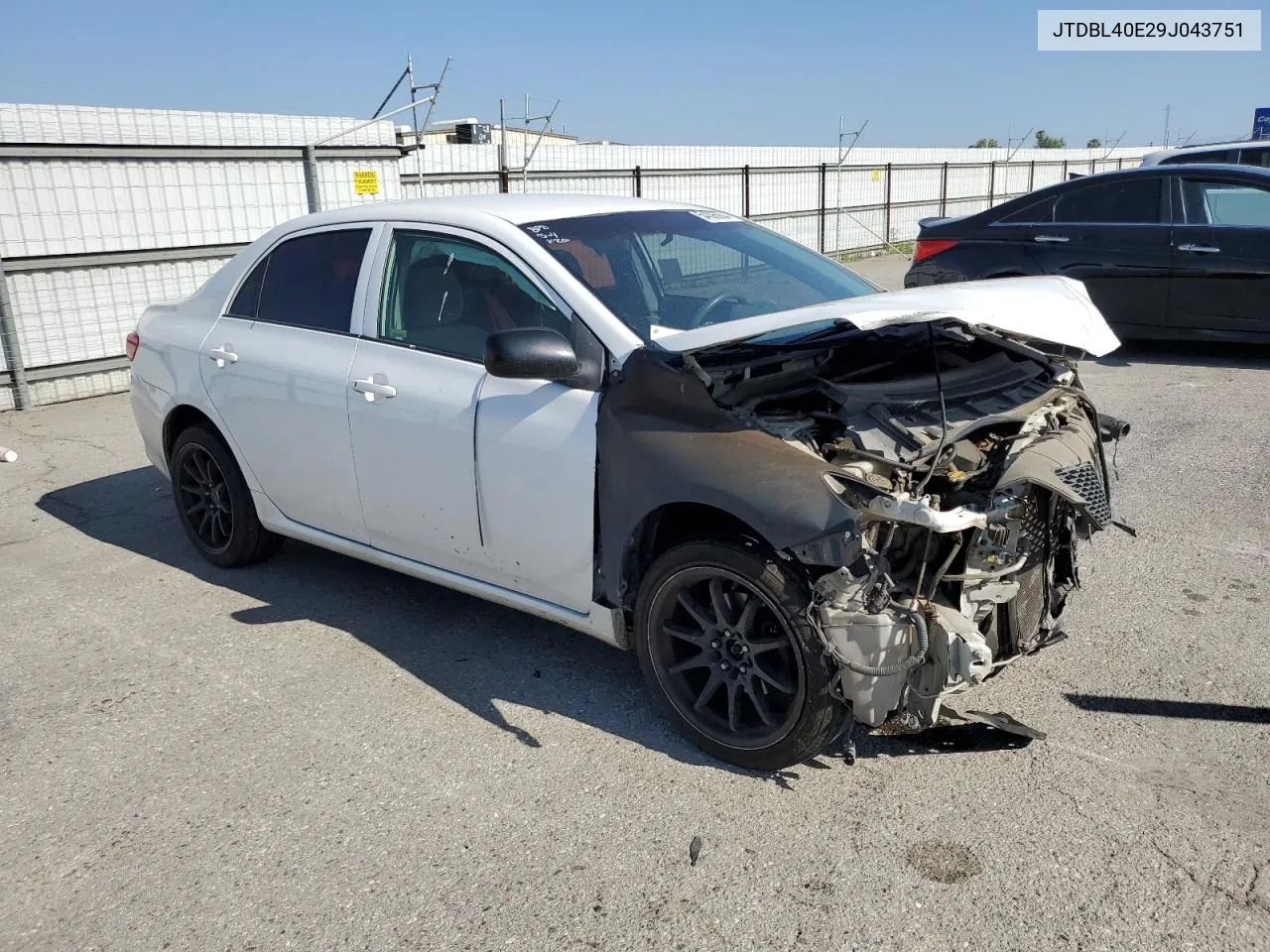 JTDBL40E29J043751 2009 Toyota Corolla Base