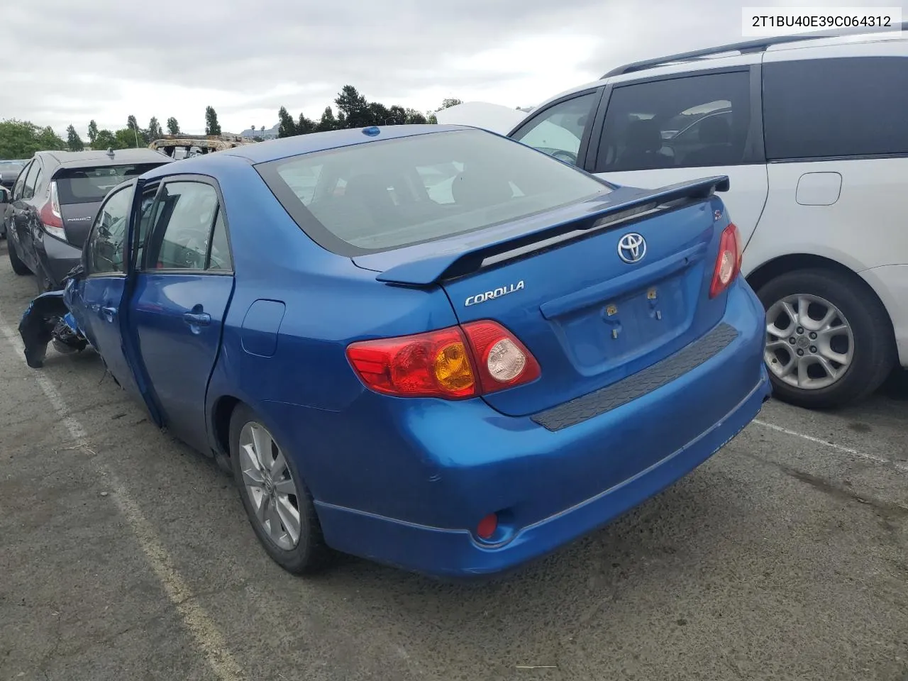 2009 Toyota Corolla Base VIN: 2T1BU40E39C064312 Lot: 54579924