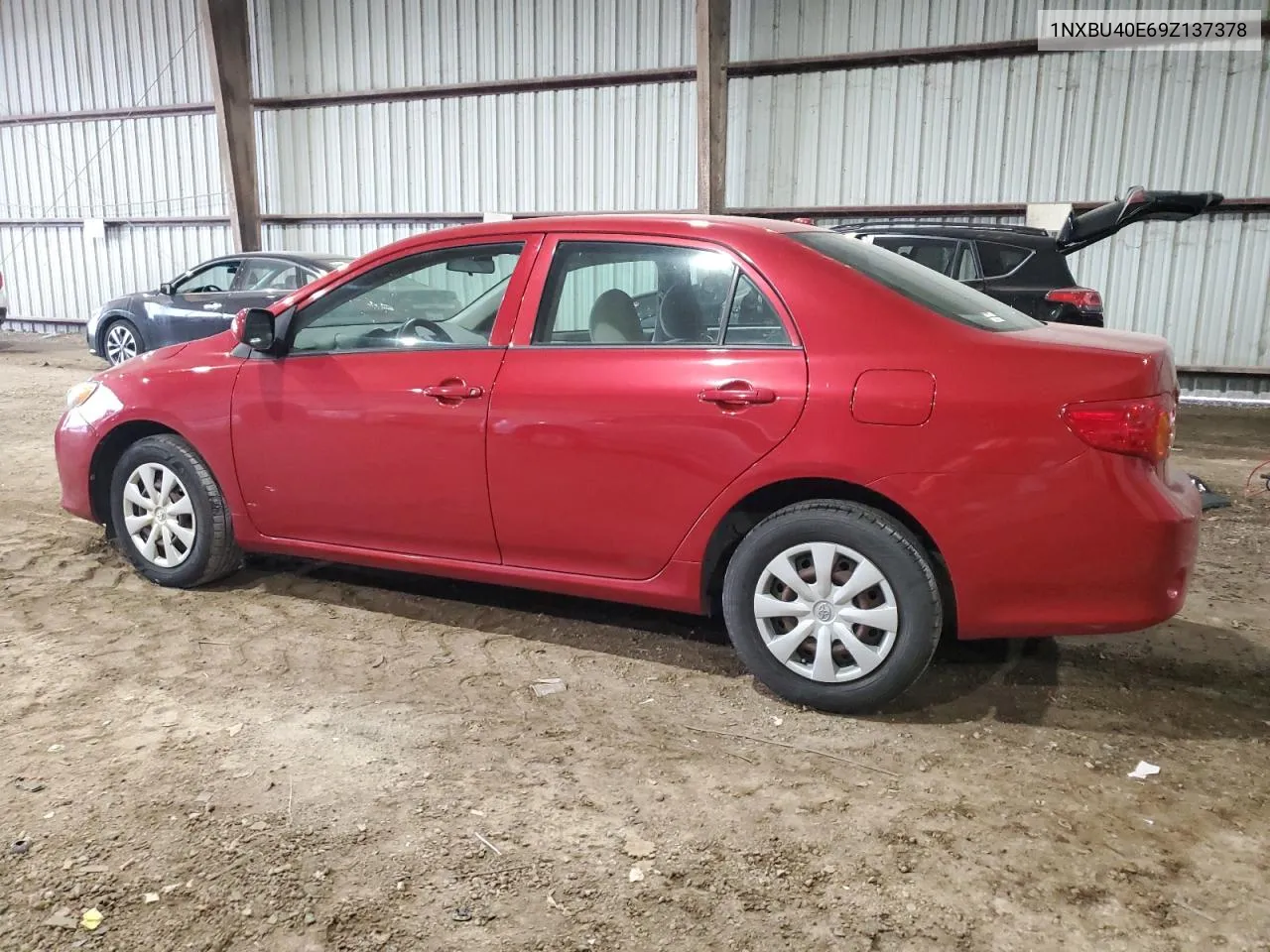 1NXBU40E69Z137378 2009 Toyota Corolla Base