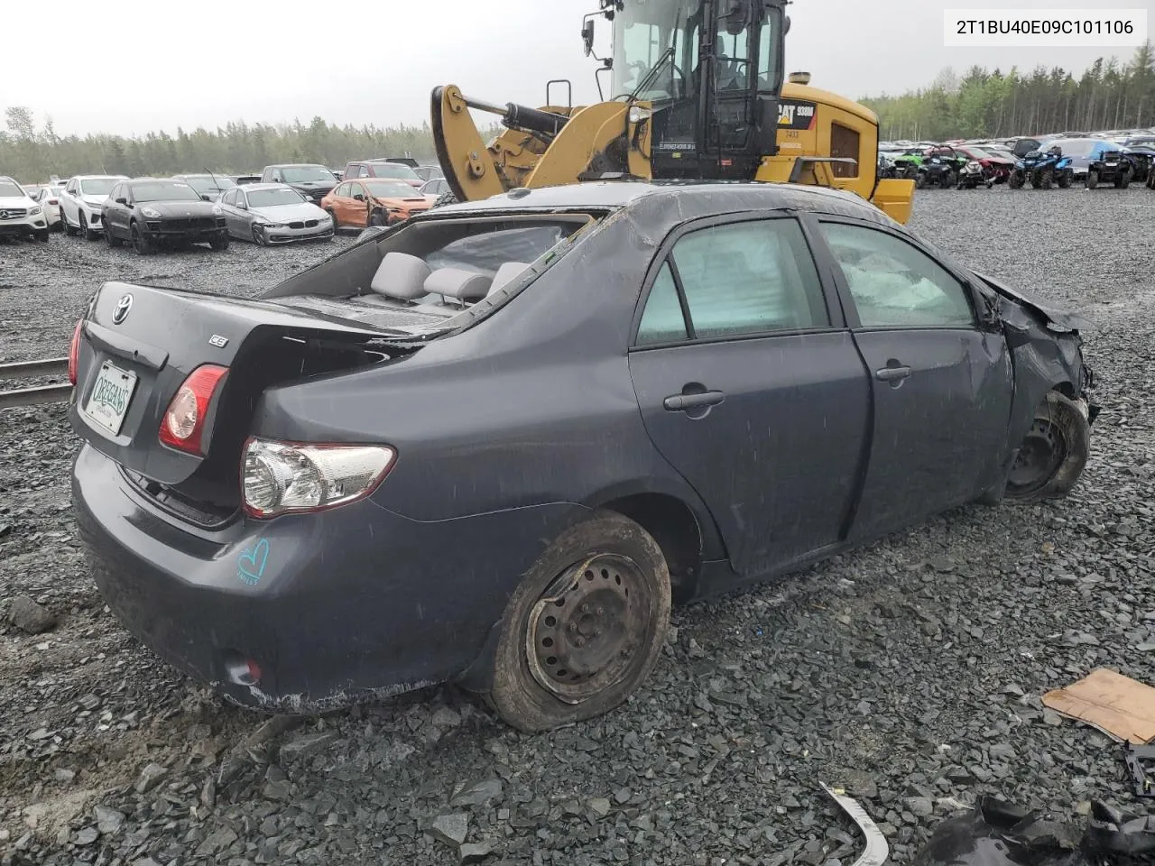 2009 Toyota Corolla Base VIN: 2T1BU40E09C101106 Lot: 56678404