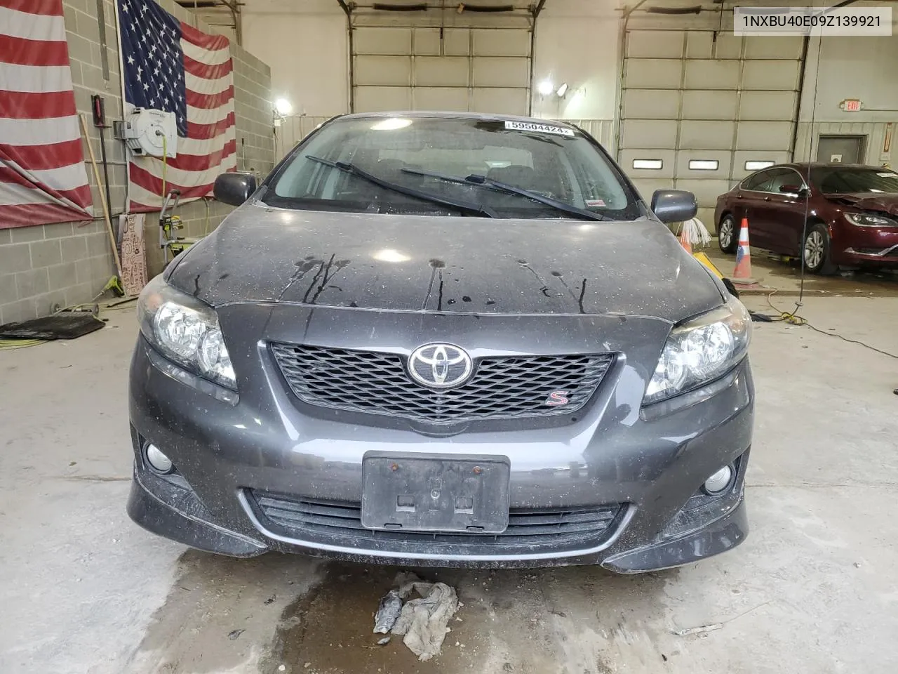 2009 Toyota Corolla Base VIN: 1NXBU40E09Z139921 Lot: 59504424