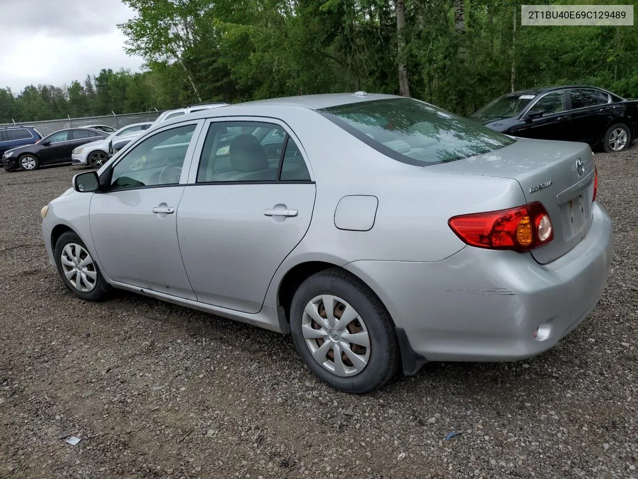 2009 Toyota Corolla Base VIN: 2T1BU40E69C129489 Lot: 60170694