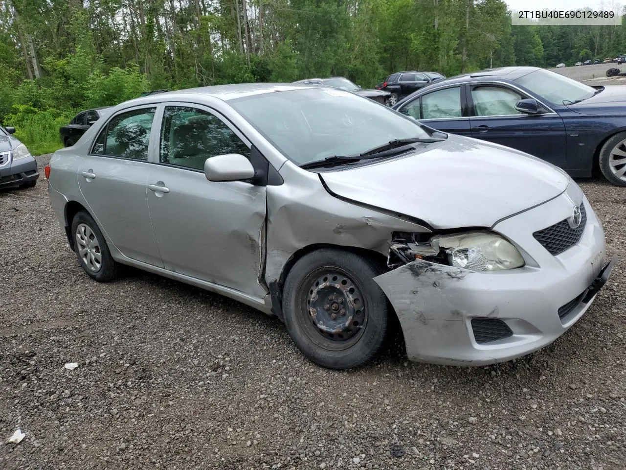 2T1BU40E69C129489 2009 Toyota Corolla Base