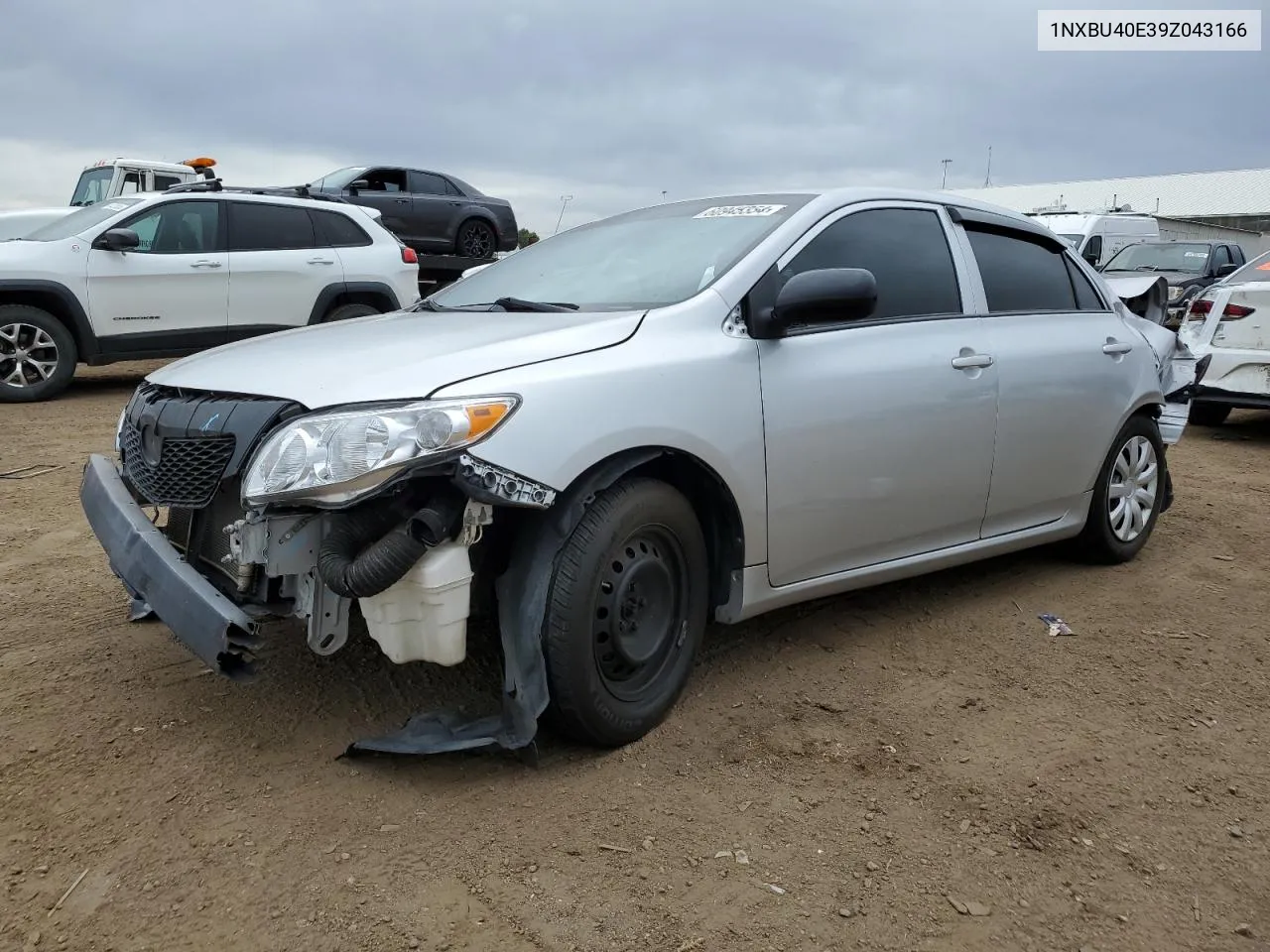 2009 Toyota Corolla Base VIN: 1NXBU40E39Z043166 Lot: 60945354