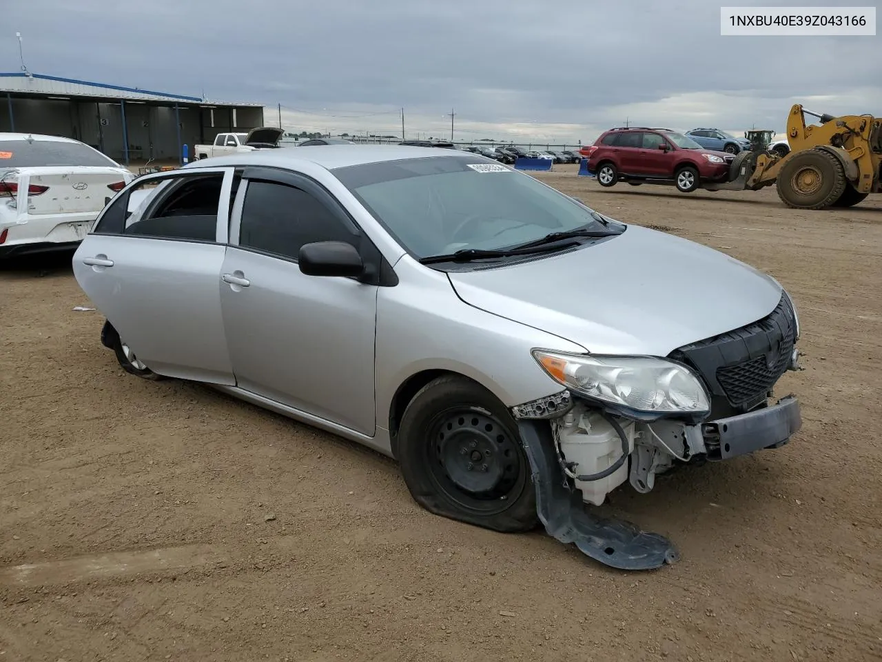 2009 Toyota Corolla Base VIN: 1NXBU40E39Z043166 Lot: 60945354