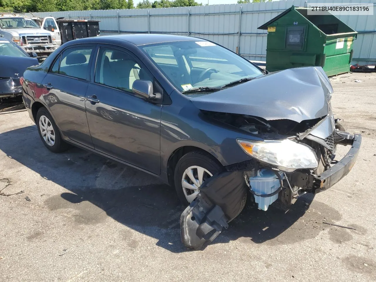 2T1BU40E89C183196 2009 Toyota Corolla Base