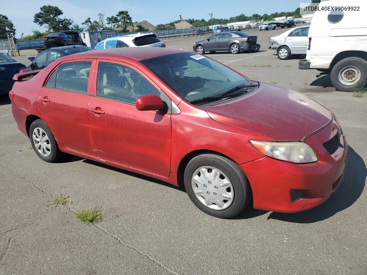 JTDBL40EX99069922 2009 Toyota Corolla Base