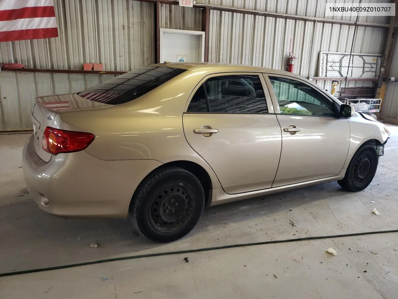 2009 Toyota Corolla Base VIN: 1NXBU40E09Z010707 Lot: 62836554