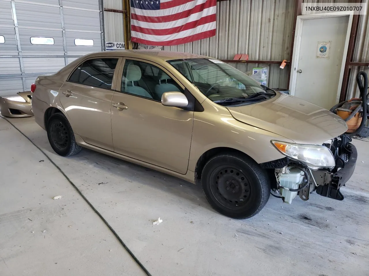 2009 Toyota Corolla Base VIN: 1NXBU40E09Z010707 Lot: 62836554