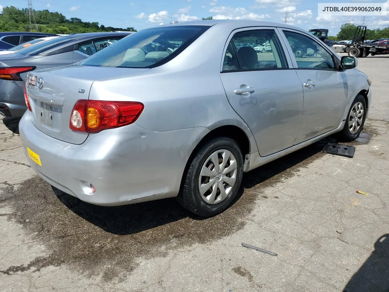 JTDBL40E399062049 2009 Toyota Corolla Base