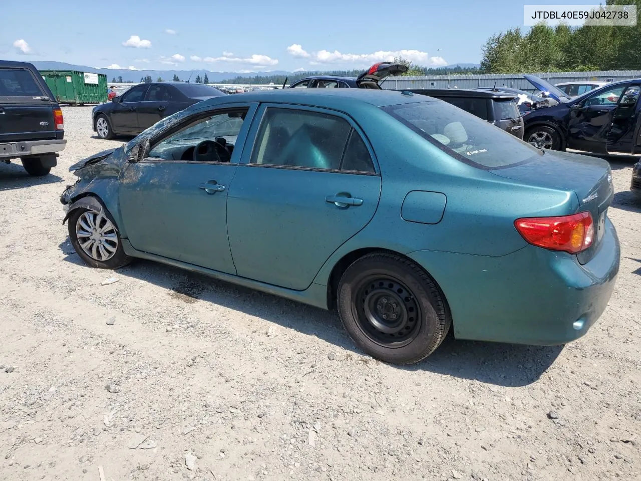 2009 Toyota Corolla Base VIN: JTDBL40E59J042738 Lot: 64901784