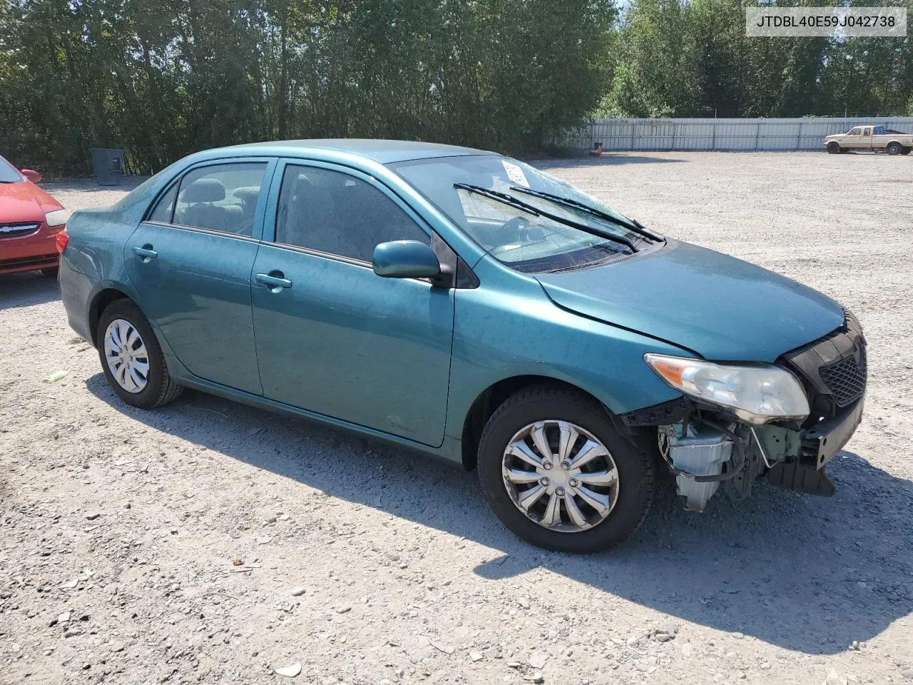 2009 Toyota Corolla Base VIN: JTDBL40E59J042738 Lot: 64901784