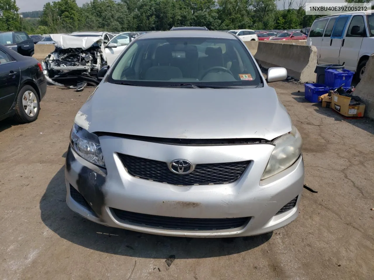 2009 Toyota Corolla Base VIN: 1NXBU40E39Z005212 Lot: 65137184