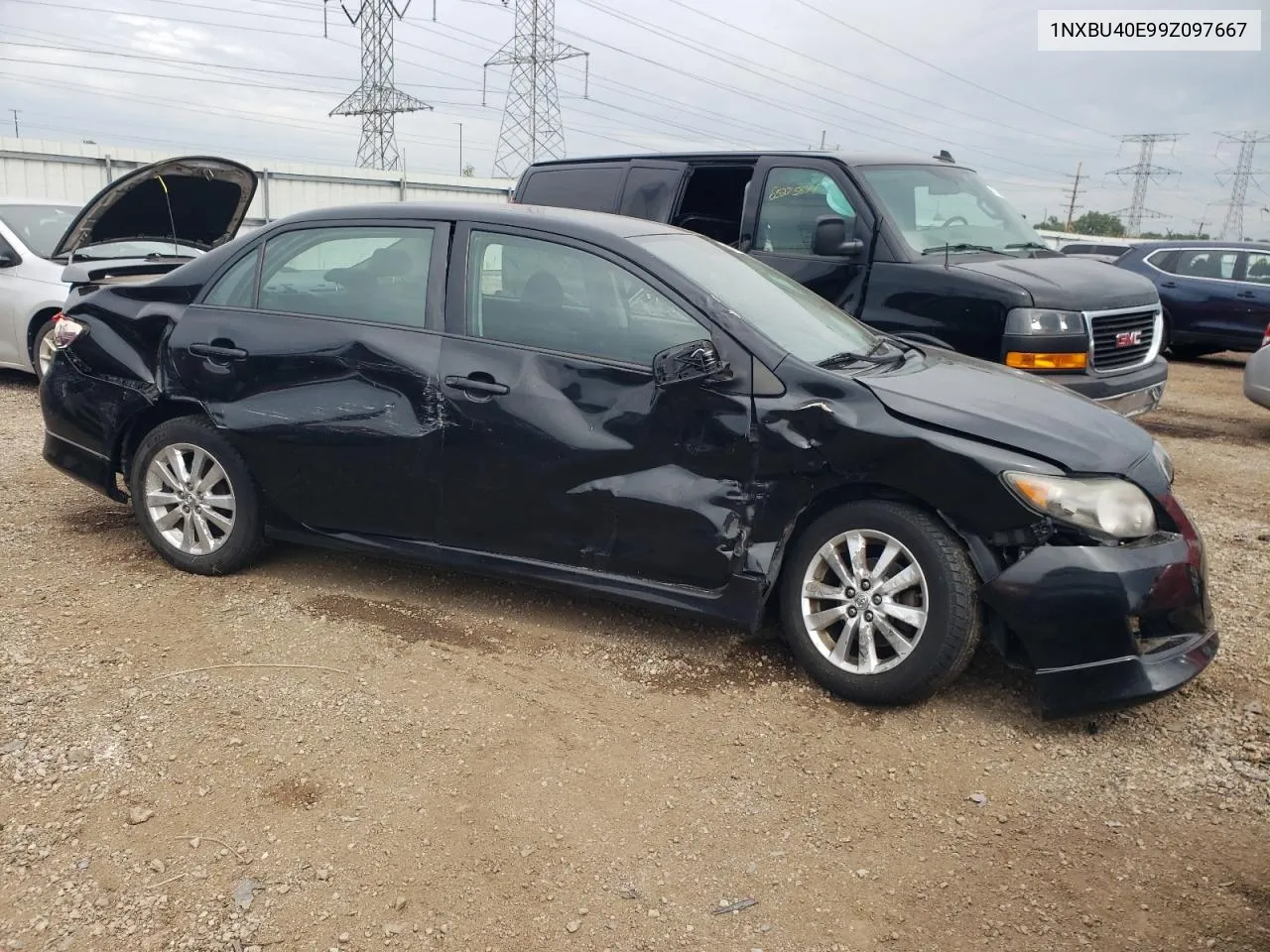 2009 Toyota Corolla Base VIN: 1NXBU40E99Z097667 Lot: 65170374