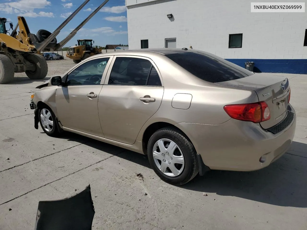 2009 Toyota Corolla Base VIN: 1NXBU40EX9Z069599 Lot: 65217564