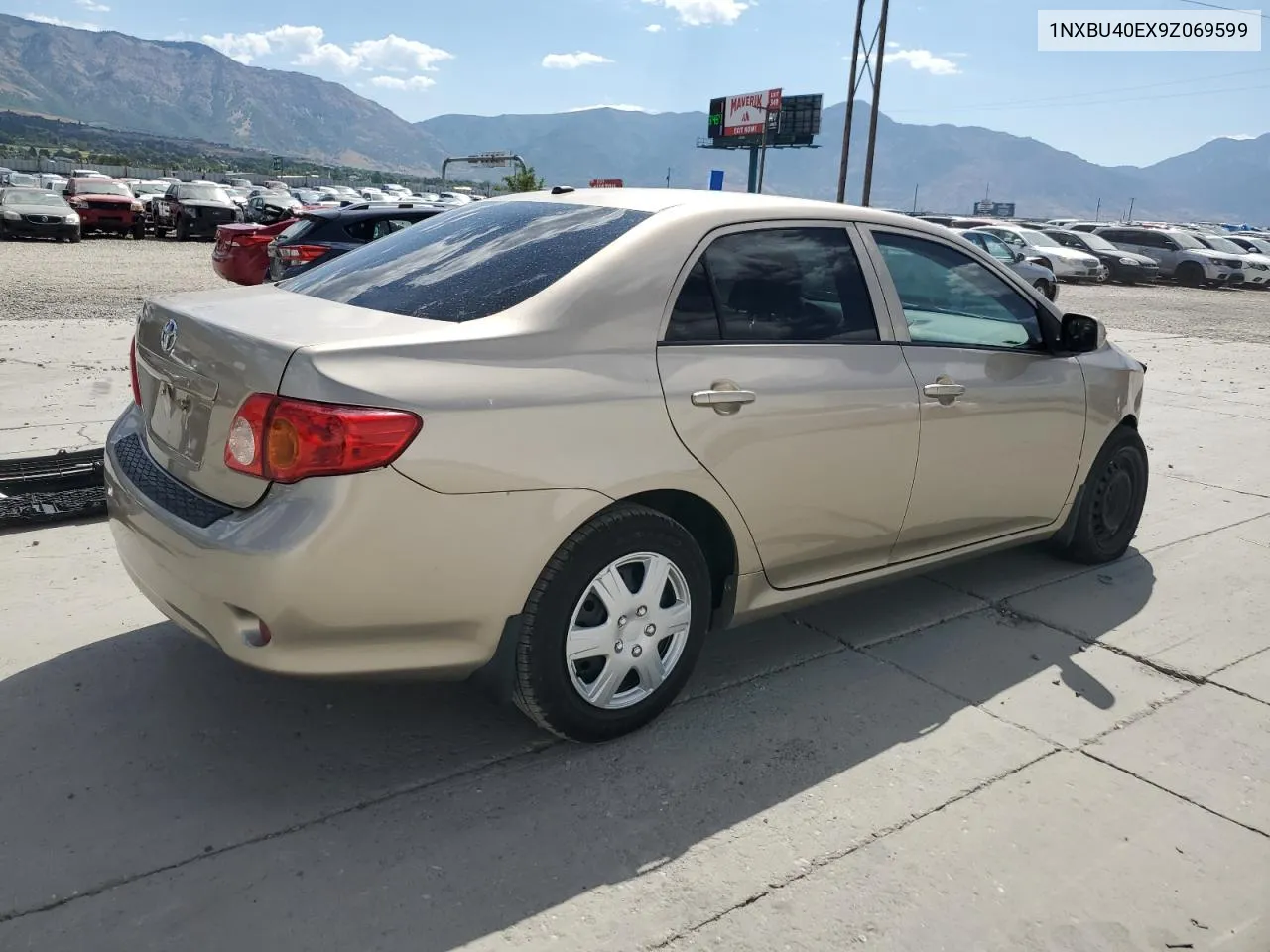 2009 Toyota Corolla Base VIN: 1NXBU40EX9Z069599 Lot: 65217564