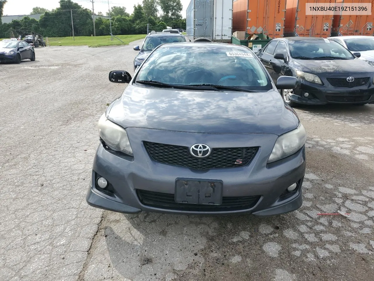 2009 Toyota Corolla Base VIN: 1NXBU40E19Z151396 Lot: 65364944