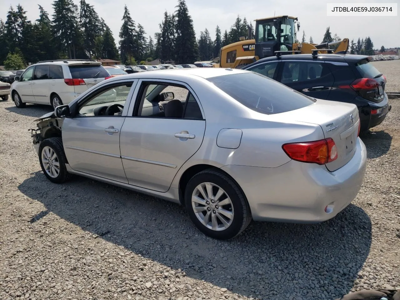 2009 Toyota Corolla Base VIN: JTDBL40E59J036714 Lot: 65793844