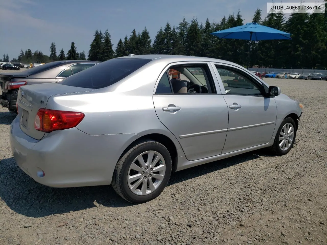 JTDBL40E59J036714 2009 Toyota Corolla Base