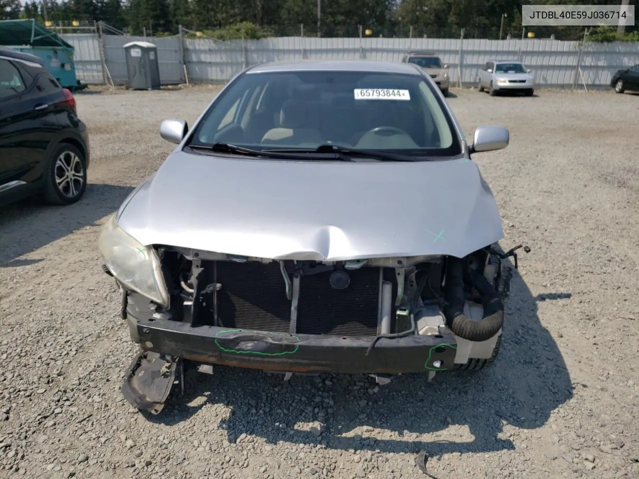 JTDBL40E59J036714 2009 Toyota Corolla Base