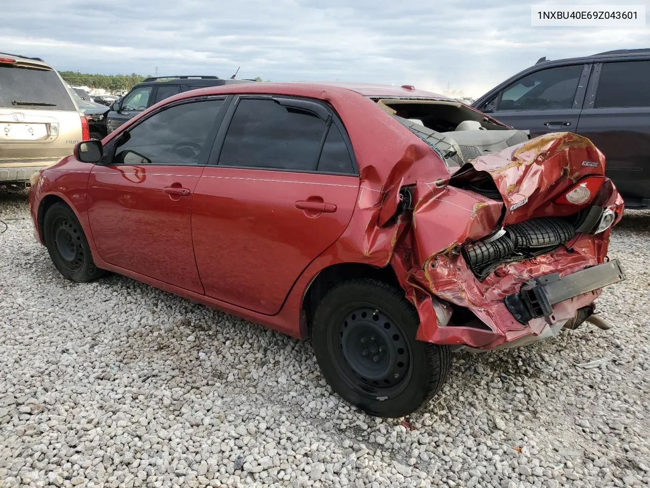 2009 Toyota Corolla Base VIN: 1NXBU40E69Z043601 Lot: 65811264