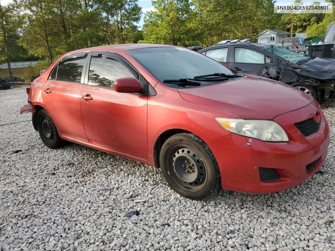 2009 Toyota Corolla Base VIN: 1NXBU40E69Z043601 Lot: 65811264