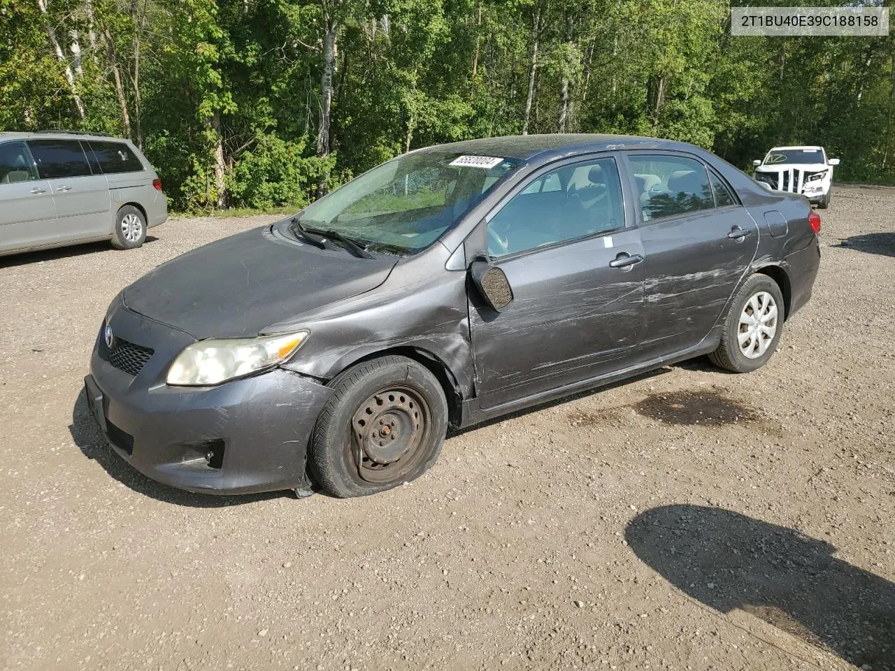 2009 Toyota Corolla Base VIN: 2T1BU40E39C188158 Lot: 65820004