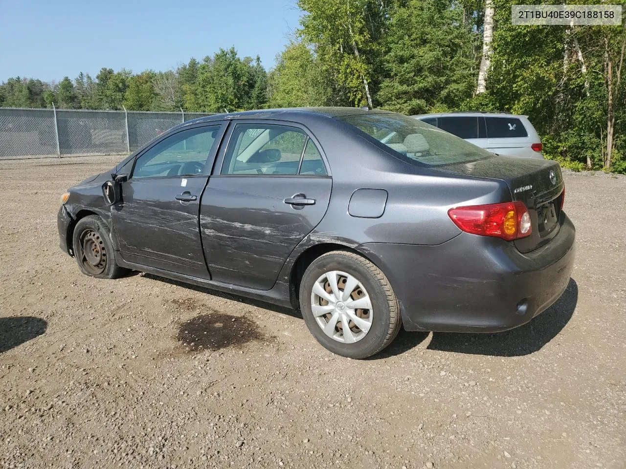 2009 Toyota Corolla Base VIN: 2T1BU40E39C188158 Lot: 65820004