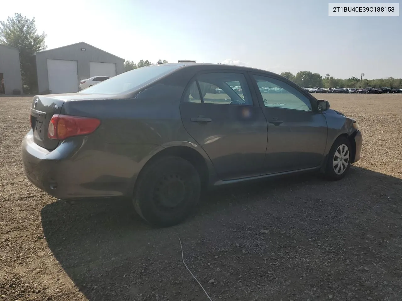 2009 Toyota Corolla Base VIN: 2T1BU40E39C188158 Lot: 65820004