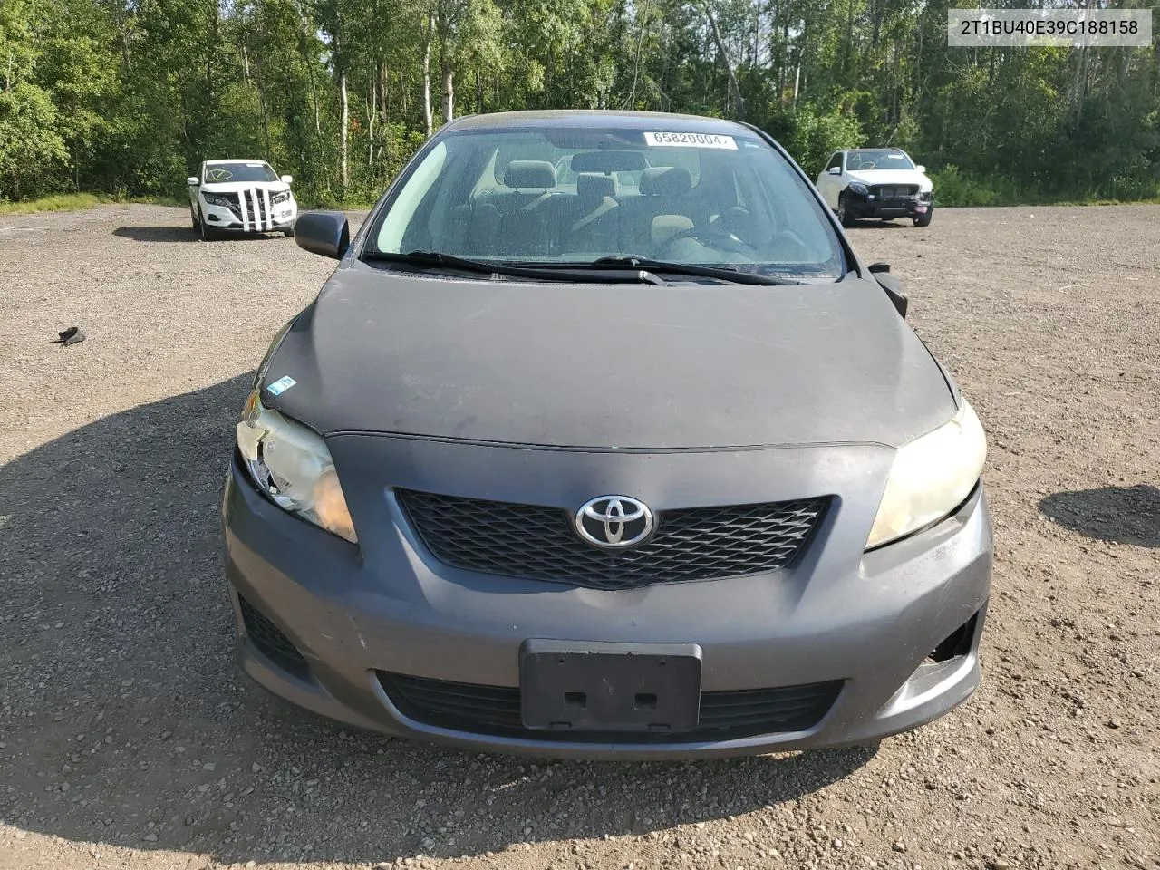 2009 Toyota Corolla Base VIN: 2T1BU40E39C188158 Lot: 65820004