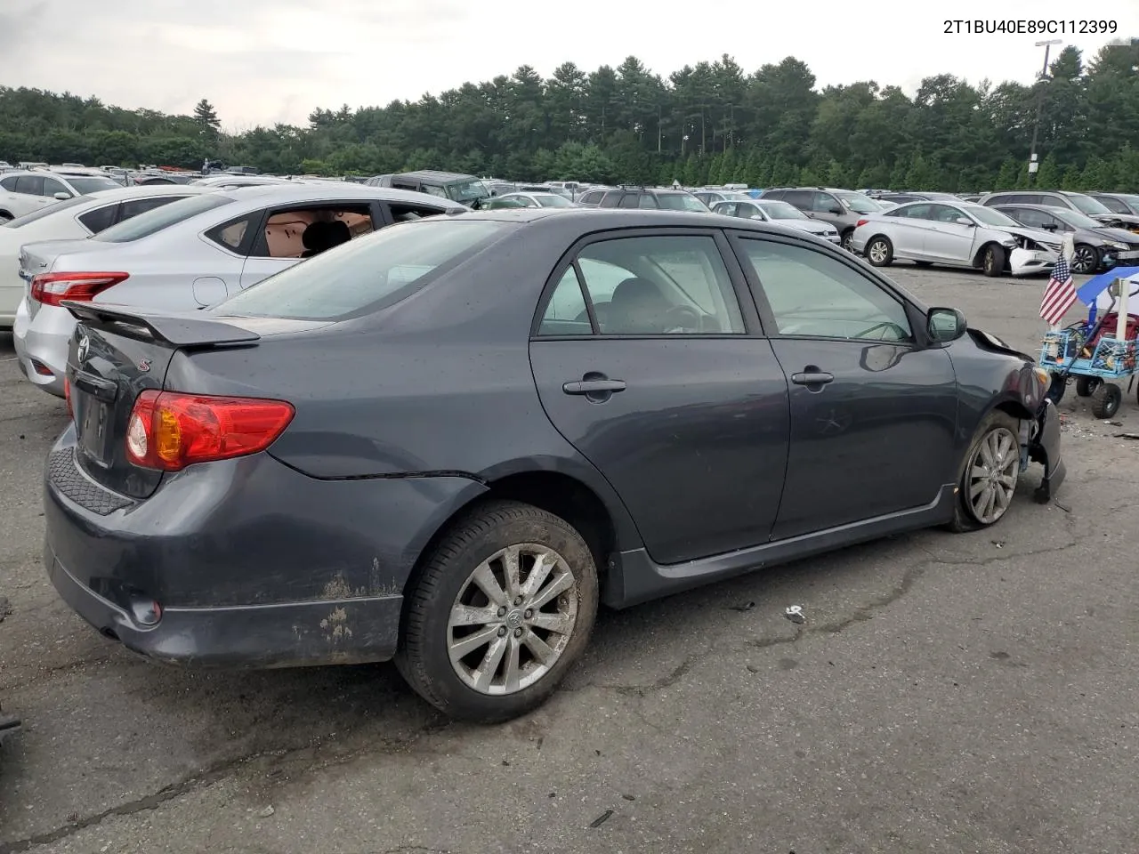 2T1BU40E89C112399 2009 Toyota Corolla Base