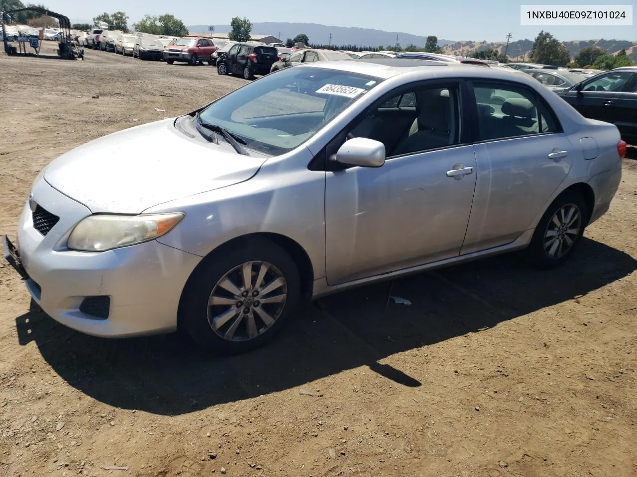 2009 Toyota Corolla Base VIN: 1NXBU40E09Z101024 Lot: 66435624