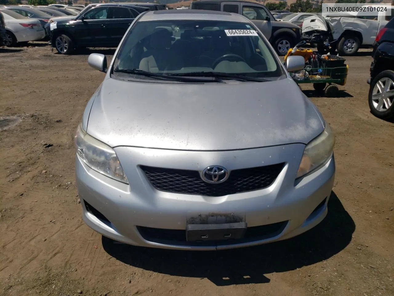 2009 Toyota Corolla Base VIN: 1NXBU40E09Z101024 Lot: 66435624